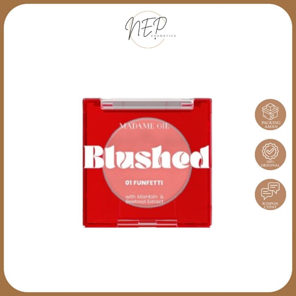 Madame Gie Blushed - Makeup Blush On - Blush On Madame Gie - Perona Pipi