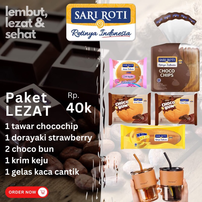 

SARI ROTI PAKET LEZAT