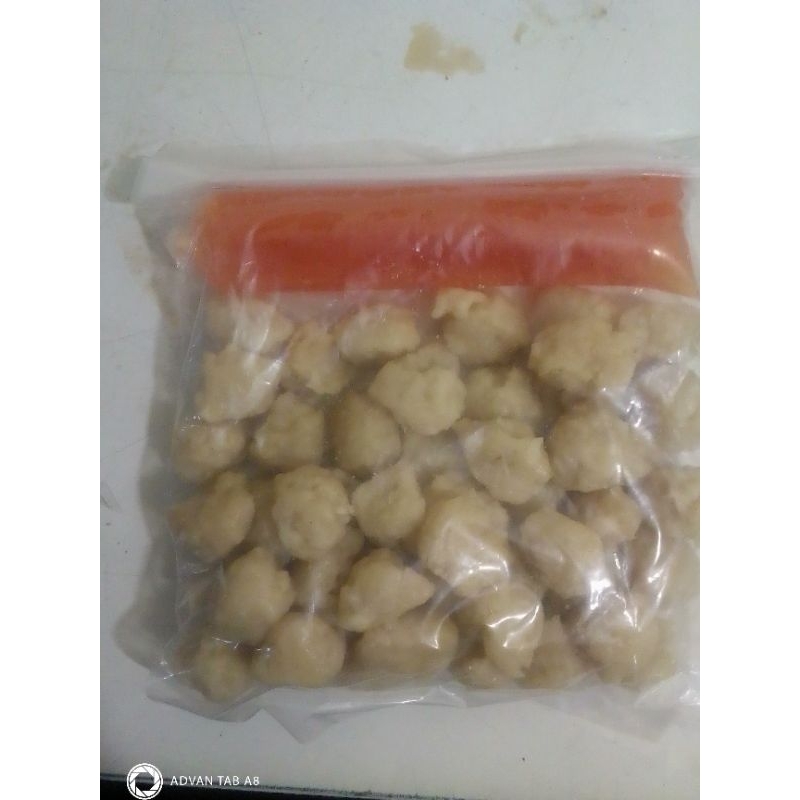 

Bakso Cilik Ayam Kerikil 265gr Dengan Saos Sambal Terpisah