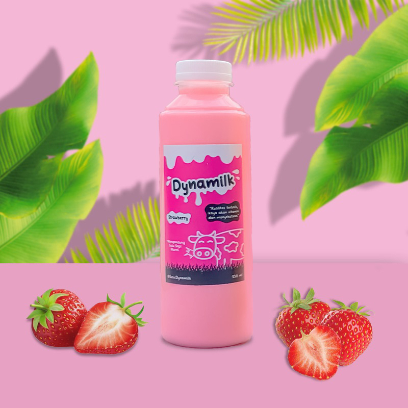 

Susu Dynamilk rasa Strawberry