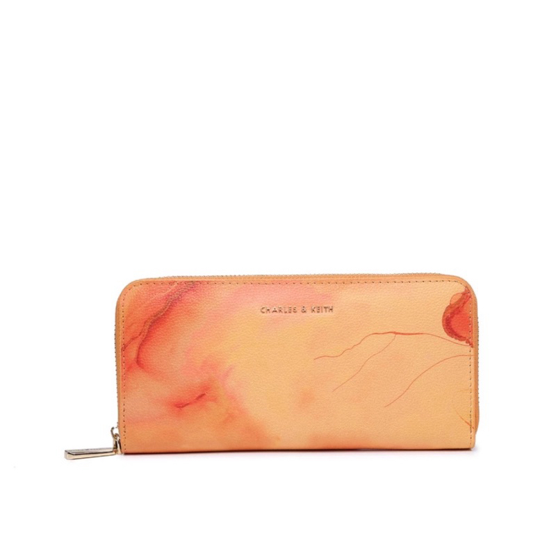 Dompet Panjang charles & Keith Motif Marble