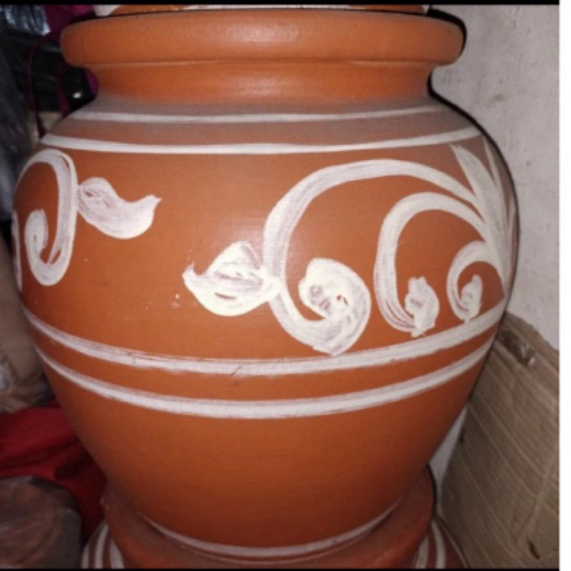 kendi / gentong tanah liat