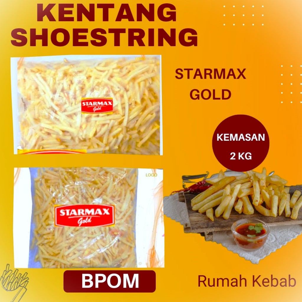 

Kentang Beku - French Fries Kemasan Curah 2 kg