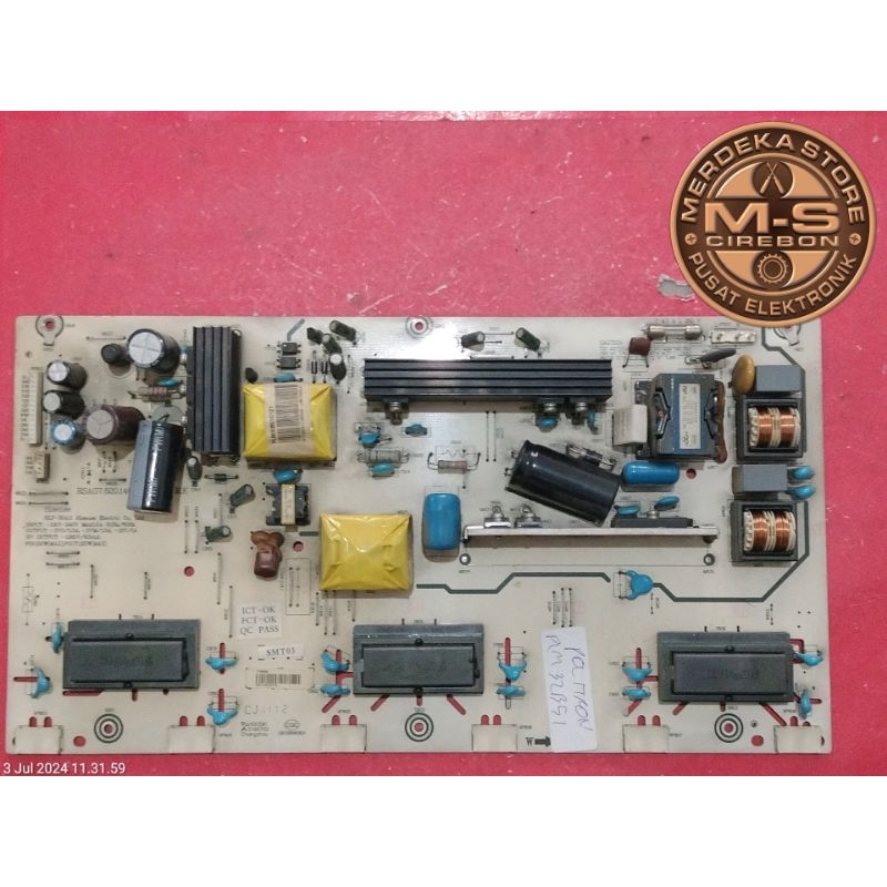 PSU POWER SUPPLY MESIN TV POLYTRON PLM32B51