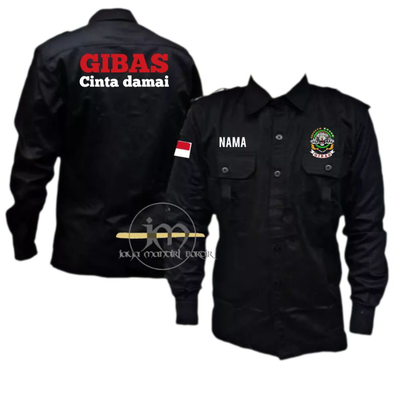 KEMEJA GIBAS BORDIR