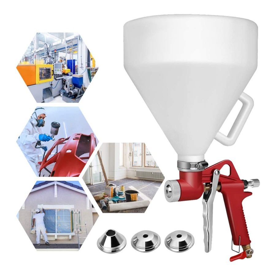 Spray Gun Alat Bantu Cat Dinding Tekstur | Alat Semprot Cat Tekstur