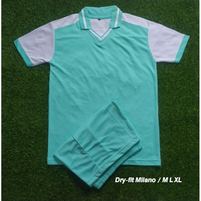 LARVA APPAREL NEW STELAN JERSEY FUTSAL JERSEY BOLA LARVA APPAREL WHITE TOSKA MINT BASIC EDITION