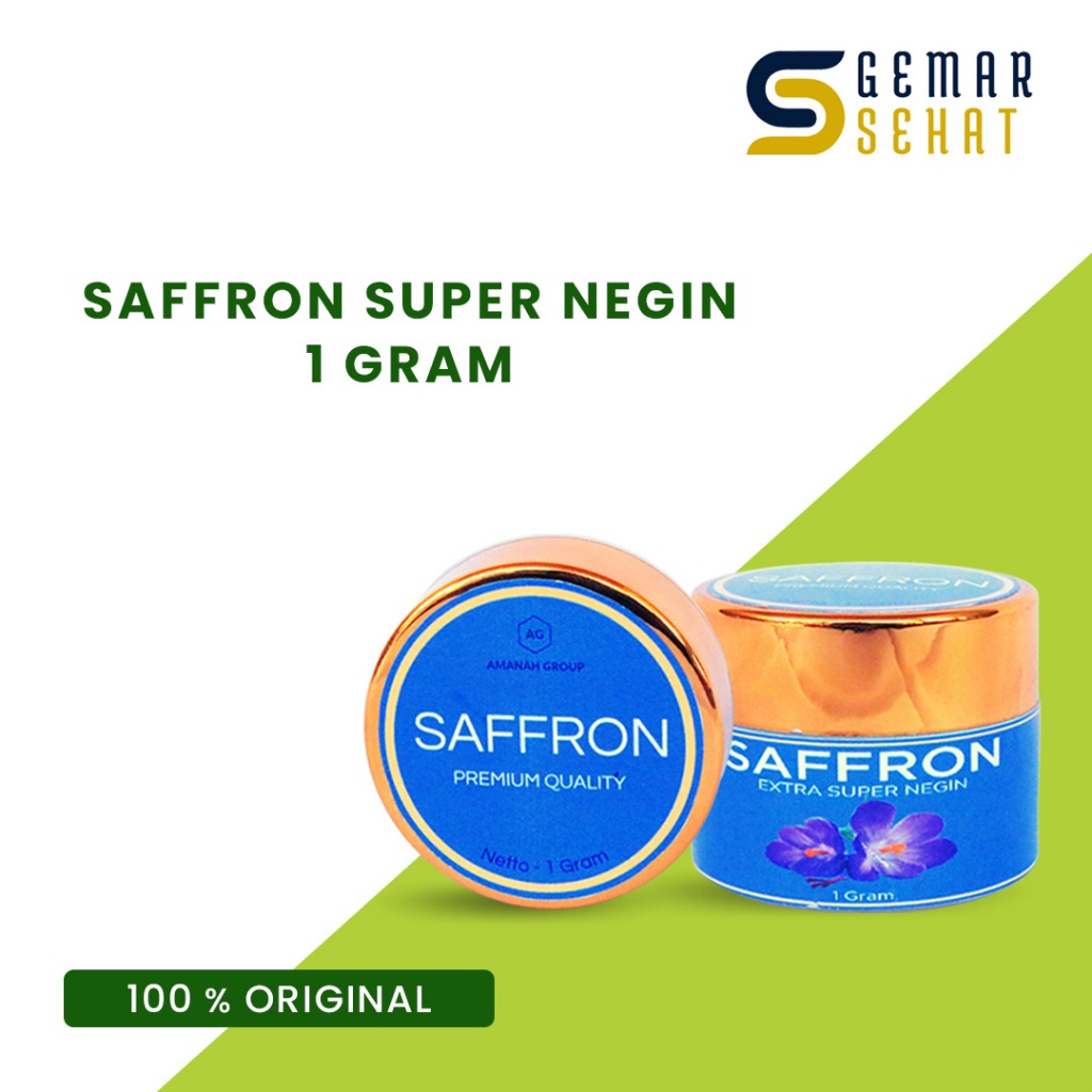 

Safron / saffron 1 gram / safron super negin original