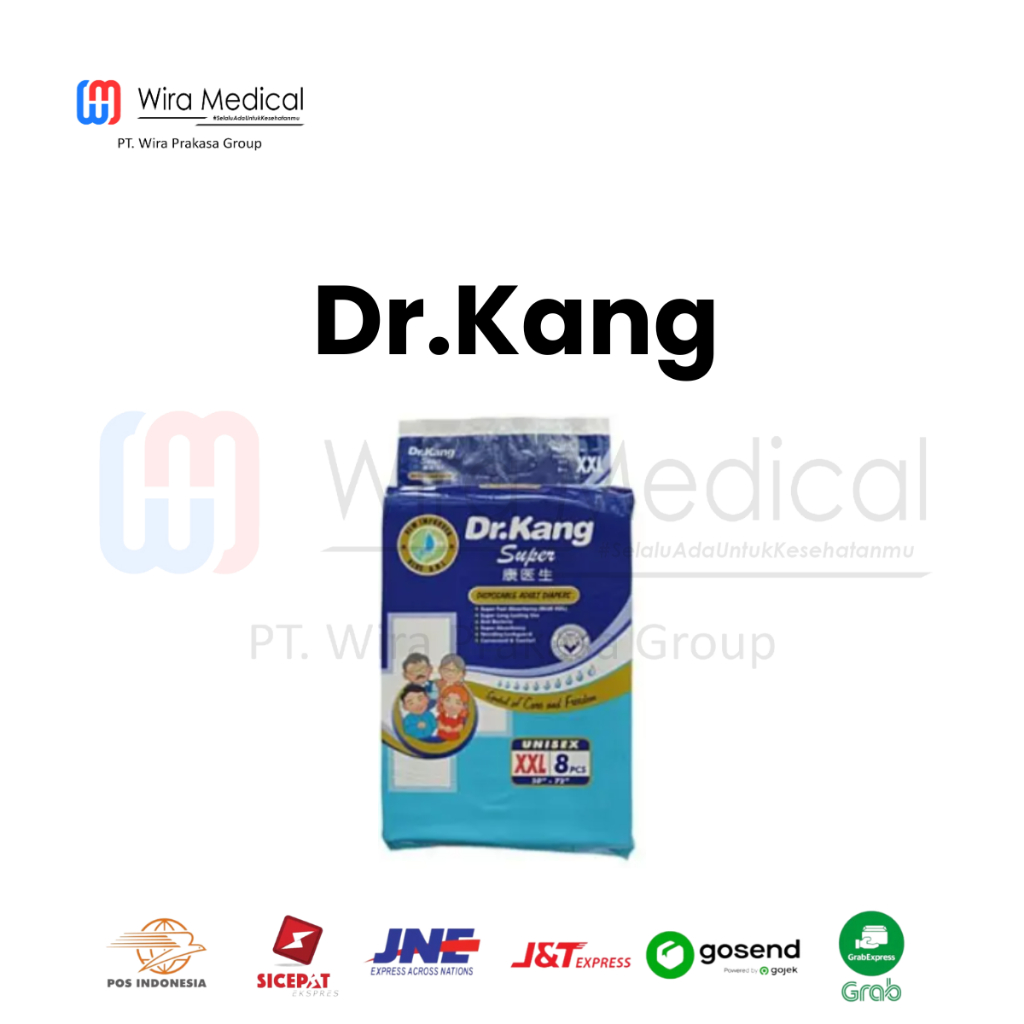 Pampers Orang Tua - DrKang - Uk XXL, Popok Orang Tua, Isi 8's,Kualitas 100% Original DrKang