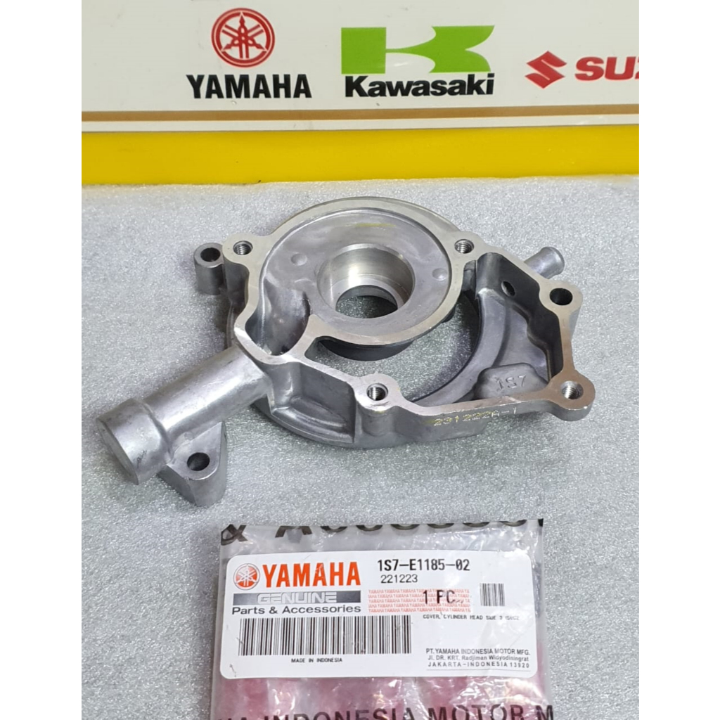 COVER RUMAH WATER PUMP JUPITER MX VIXION OLD , VIXION NEW NVL 1S7-E1185 ASLI ORI YAMAHA
