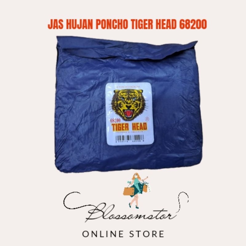 JAS HUJAN PONCHO TIGER HEAD 68200 / RAINY RAINCOAT PONCO / MANTEL