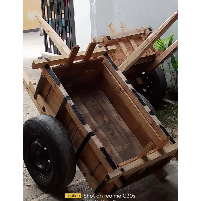 GEROBAK KAYU BAN MOBIL