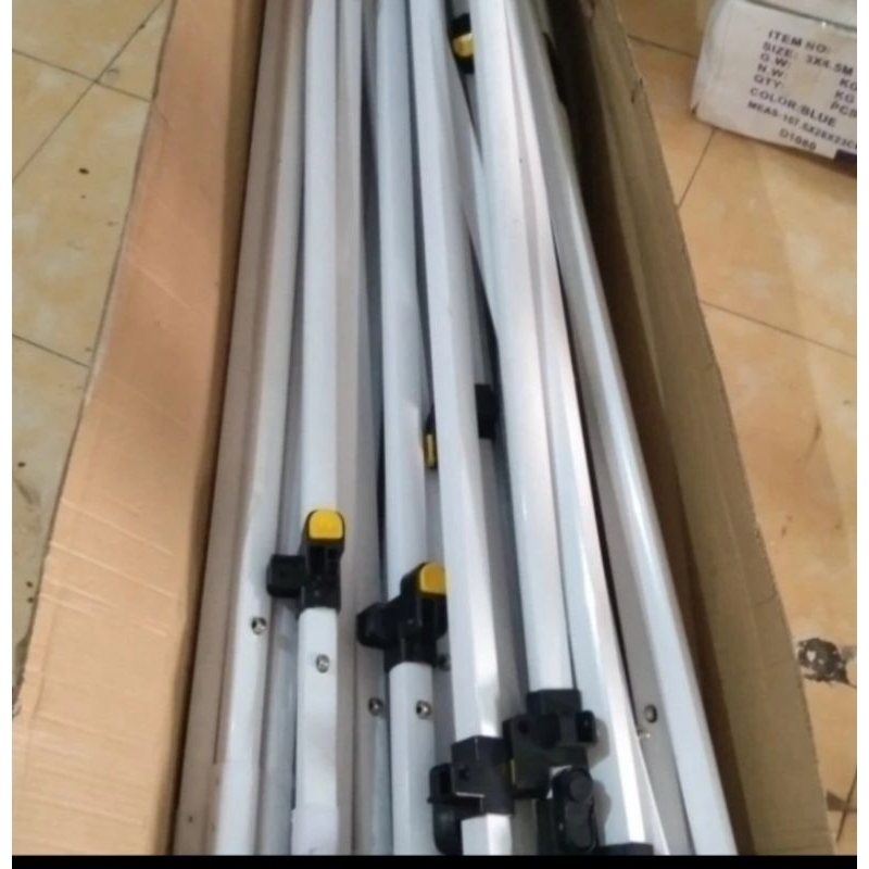 tiang kaki tenda lipat besi premium