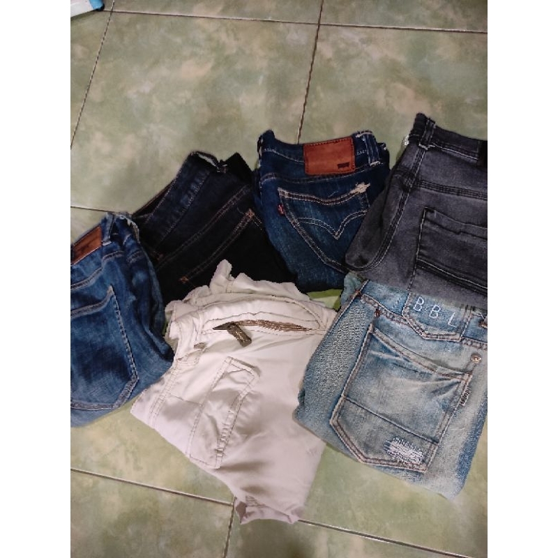 JEANS&CARGO / FULL TAG / FULL BRAND / MURAH SECOND LIKE NEW / VOL 1