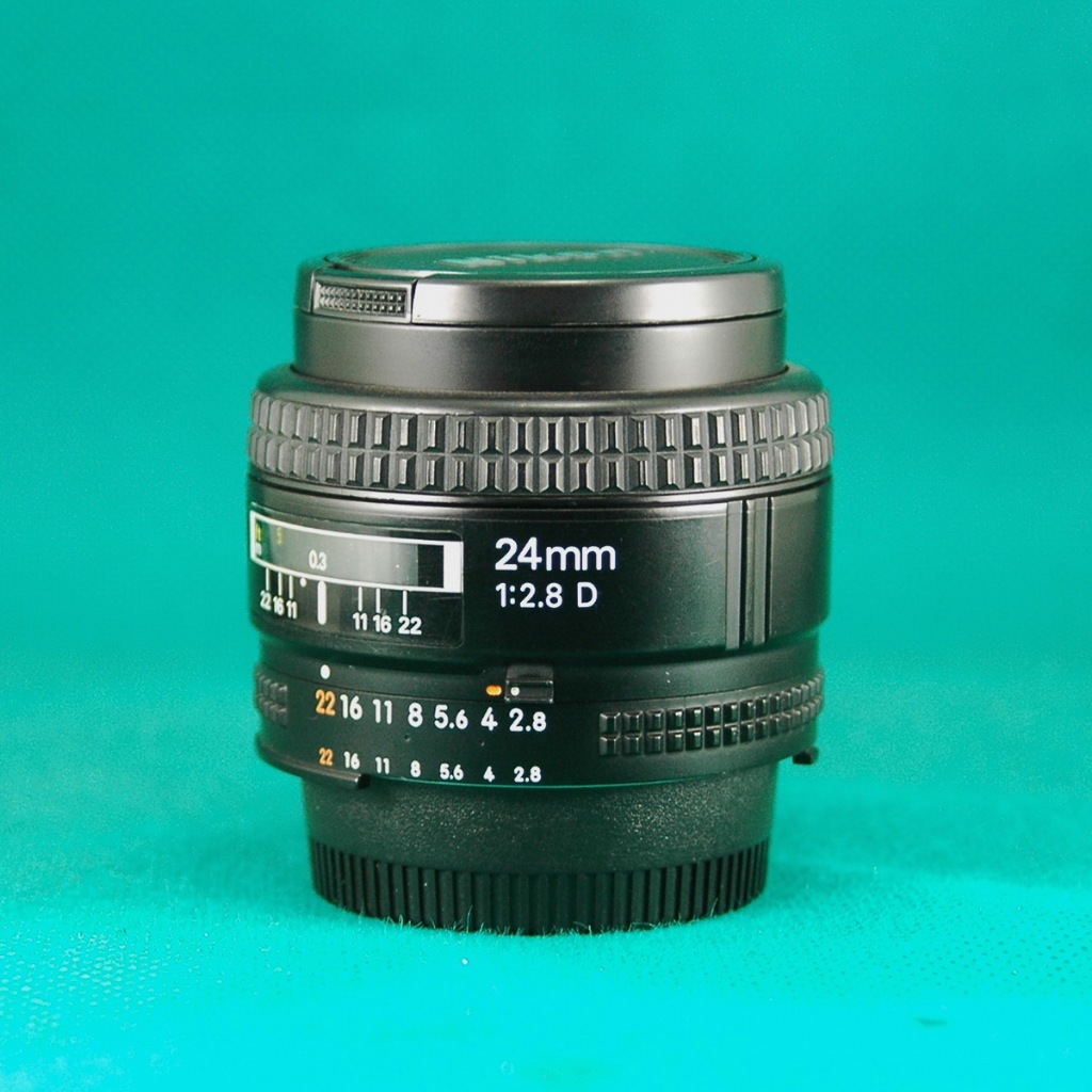 Lensa Fix Nikon AF 24 mm F 2.8 D / AFD / AF-D 24mm F2.8 Tajam Mantap Bisa Buat Fullframe