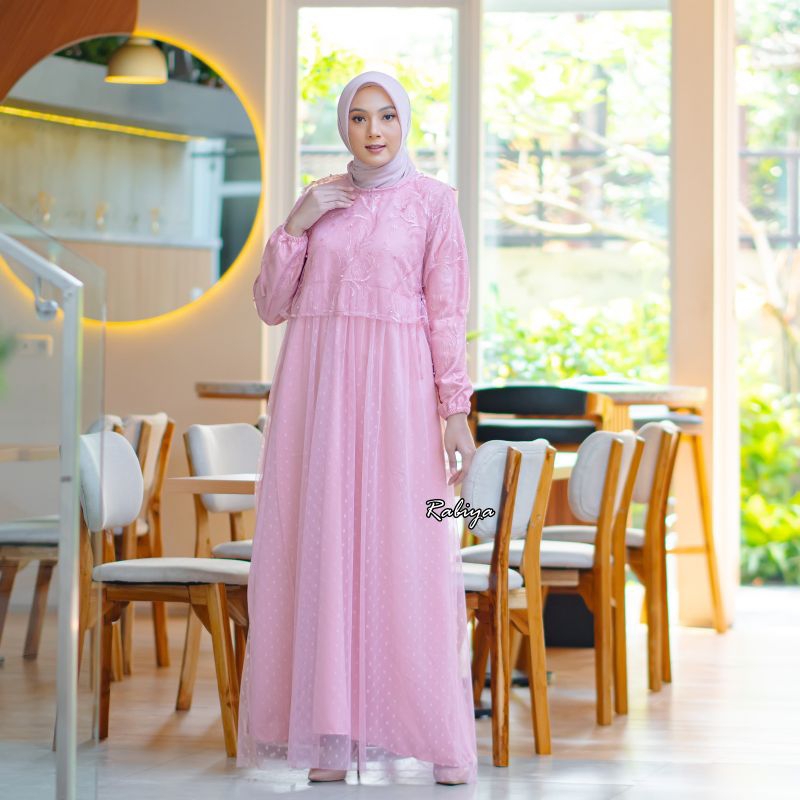 Dress wanita model outer terbaru 2in1 berbahan velvet tile dote dan tile akar