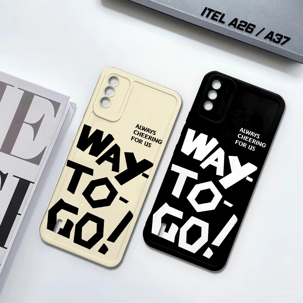 Case ITEL A26 Softcase ITEL A26 bisa juga untuk Itel A37 Silikon Tpu Pro Camera CPRNEW13