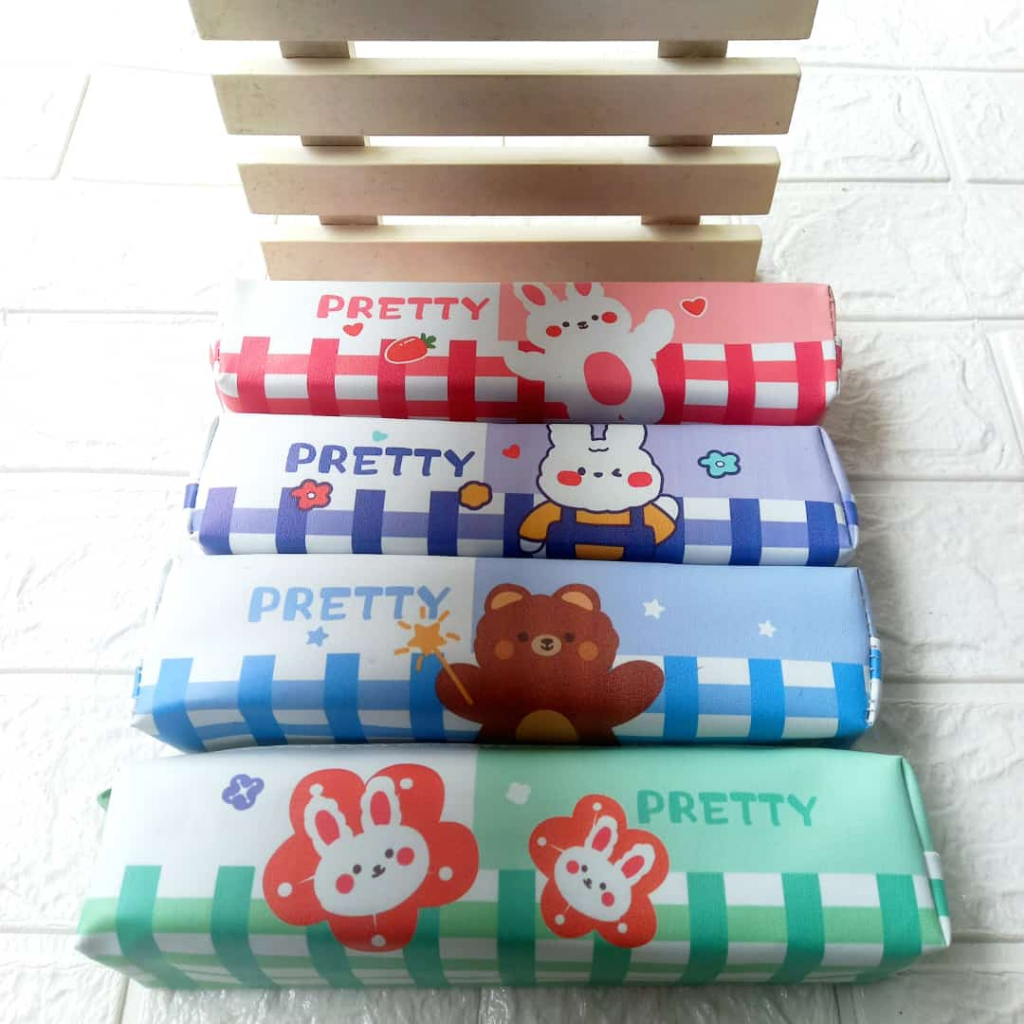 

Kotak Pensil Mini Pencil Case Karakter Anak Kartun Pretty Kelinci Lucu