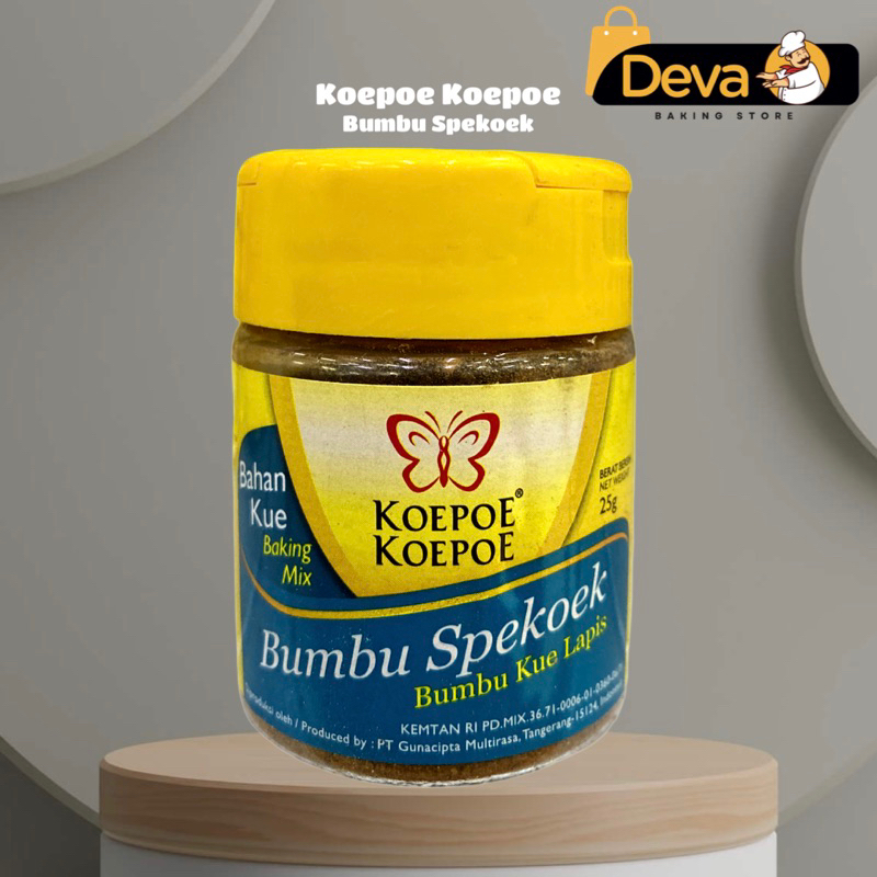 

Koepoe Koepoe Bumbu Spekoek - Kupu Kupu Bumbu Spekuk 25gr