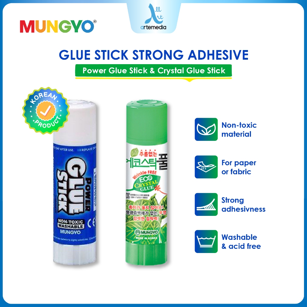 

Mungyo Glue Stick Strong Adhesive Lem Kertas