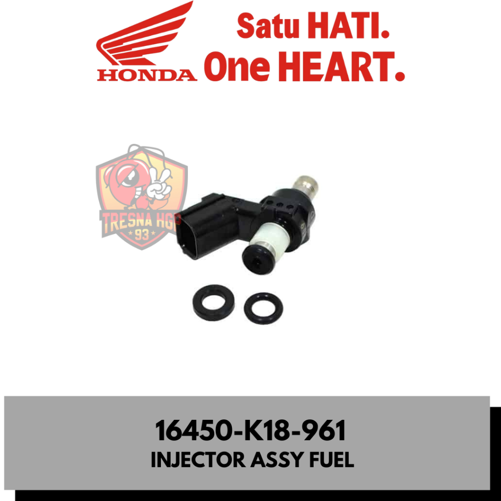 16450-K18-961 INJECTOR ASSY FUEL CB VERZA 150 & NEW VARIO ESP 125 ORIGINAL 16450K18961