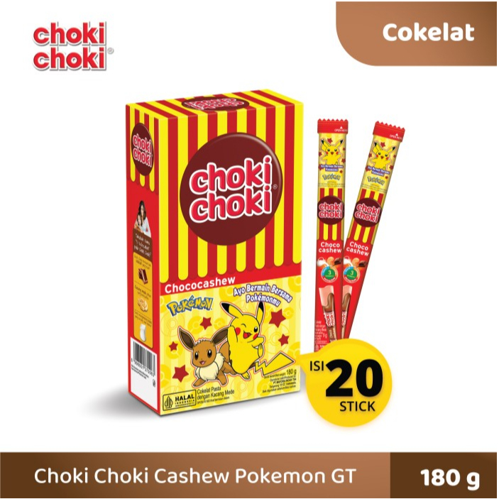 

Choki-Choki Edisi Pokemon dengan kartu 1 Box (20pcs)