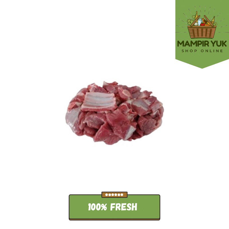 

Daging + tulang kambing 500gr-1kg | mampiryuk