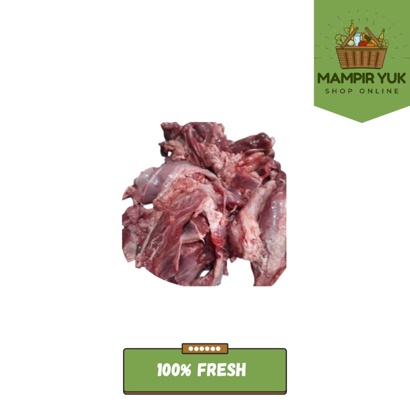 

Tetelan kambing 500gr-1kg | mampiryuk