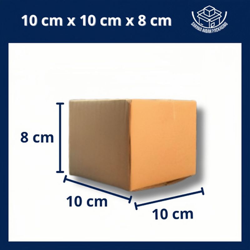 

(5 pcs) Kardus Packing Polos Kecil, Box Packing dll 10x10x8 cm