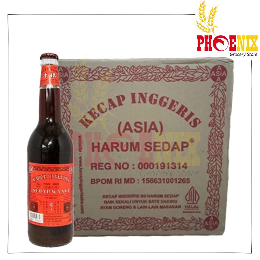 

Sedap Wangi Kecap Inggris Inggeris 1 dus isi 12 botol @600 ml