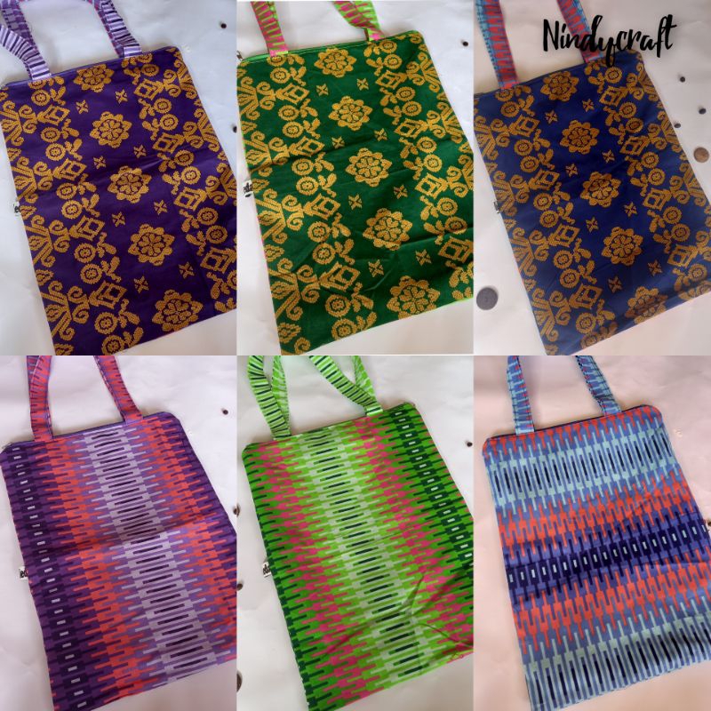 Totebag motif ulos/tas jinjing/taskuliah