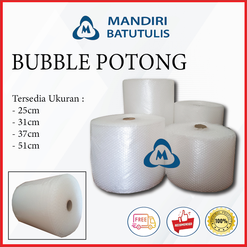 

Bubble Wrap Potong 25cm - Potongan Bubble - Kemasan Packing