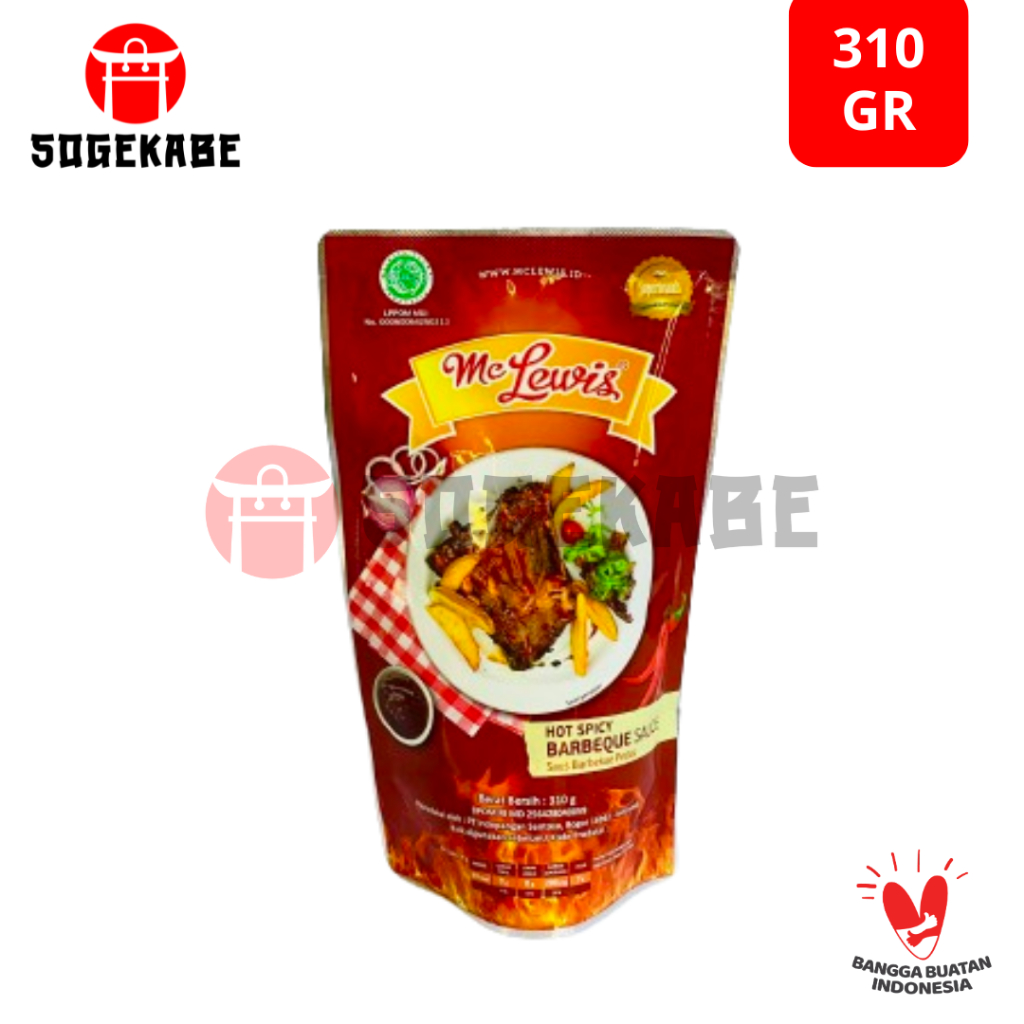 

Mc Lewis Hot N Spicy Barbeque Sauce - 310 Gr