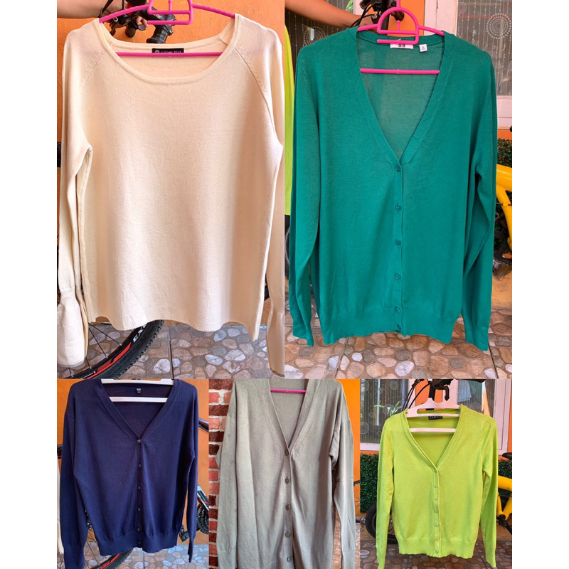 CARDIGAN UNIQLO/ZARA FULL TAG PRELOVED