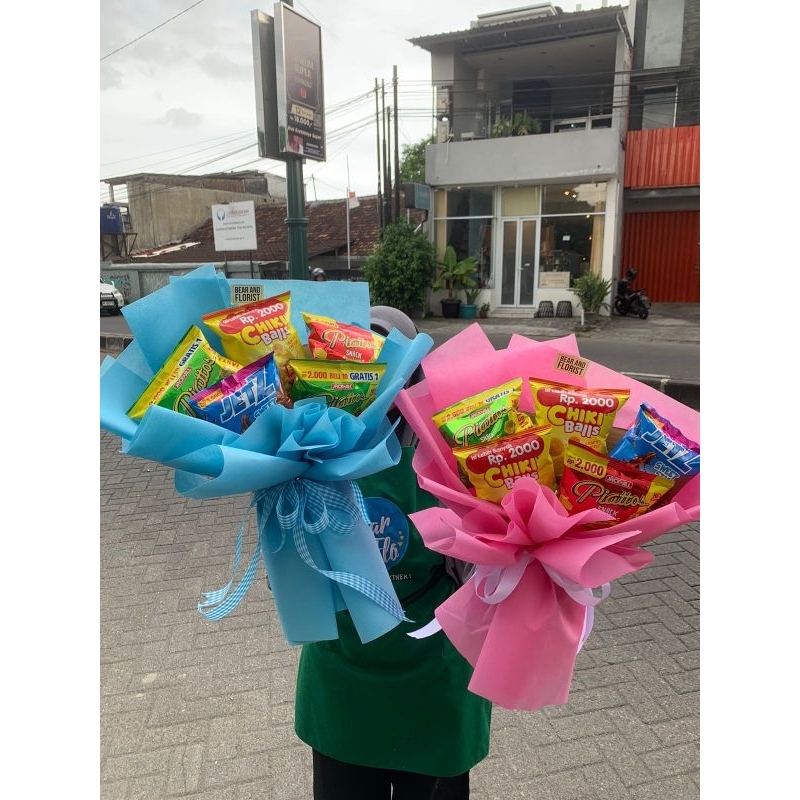 

BUKET SNACK / BUKET SNACK TERMURAH / SNACK CHIKI RANDOM FURING