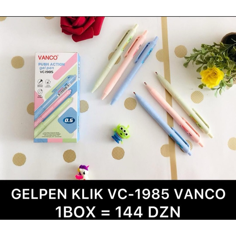 

Bolpen Gel Pen VANCO VC-1985 0,5 (12 pcs)