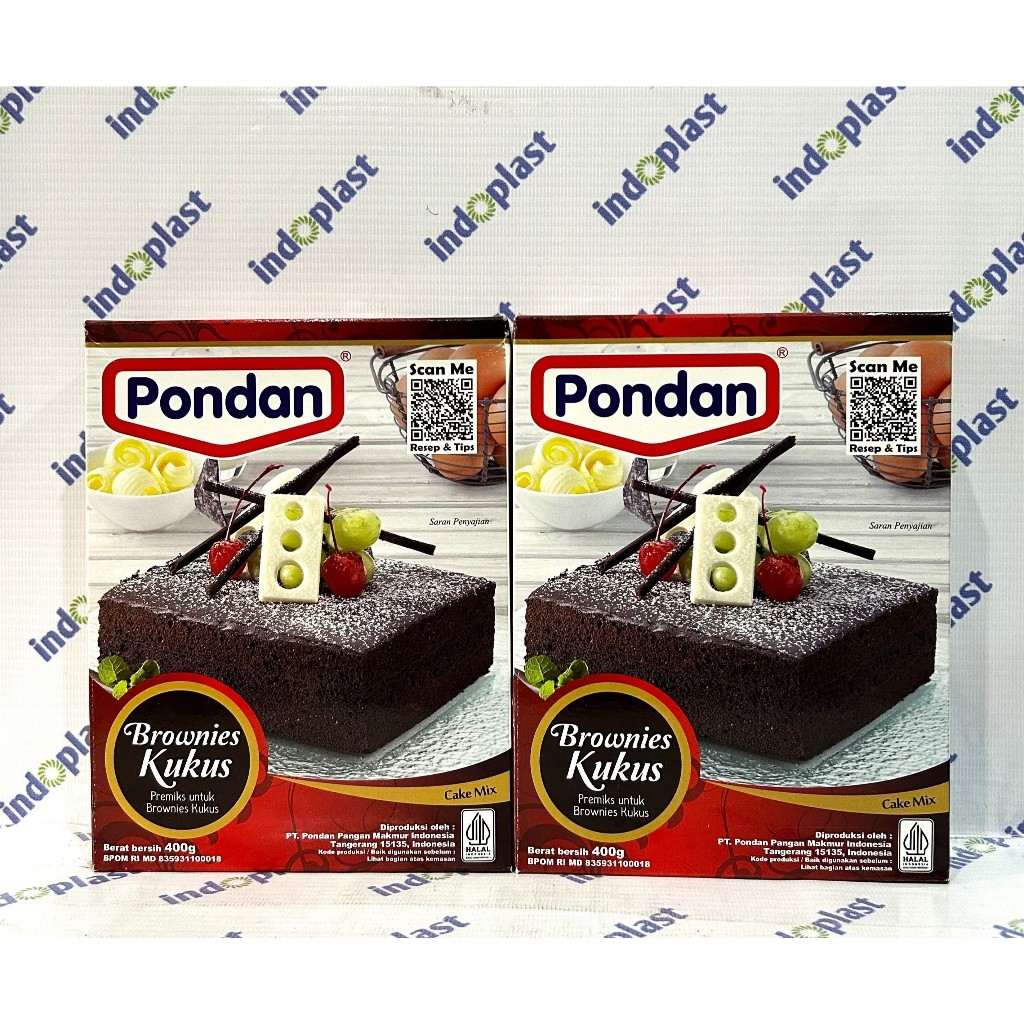 

Pondan Brownies Kukus 400g