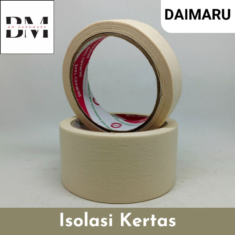 

Isolasi Kertas DAIMARU 24mm x 21M dan 48mm x 21M