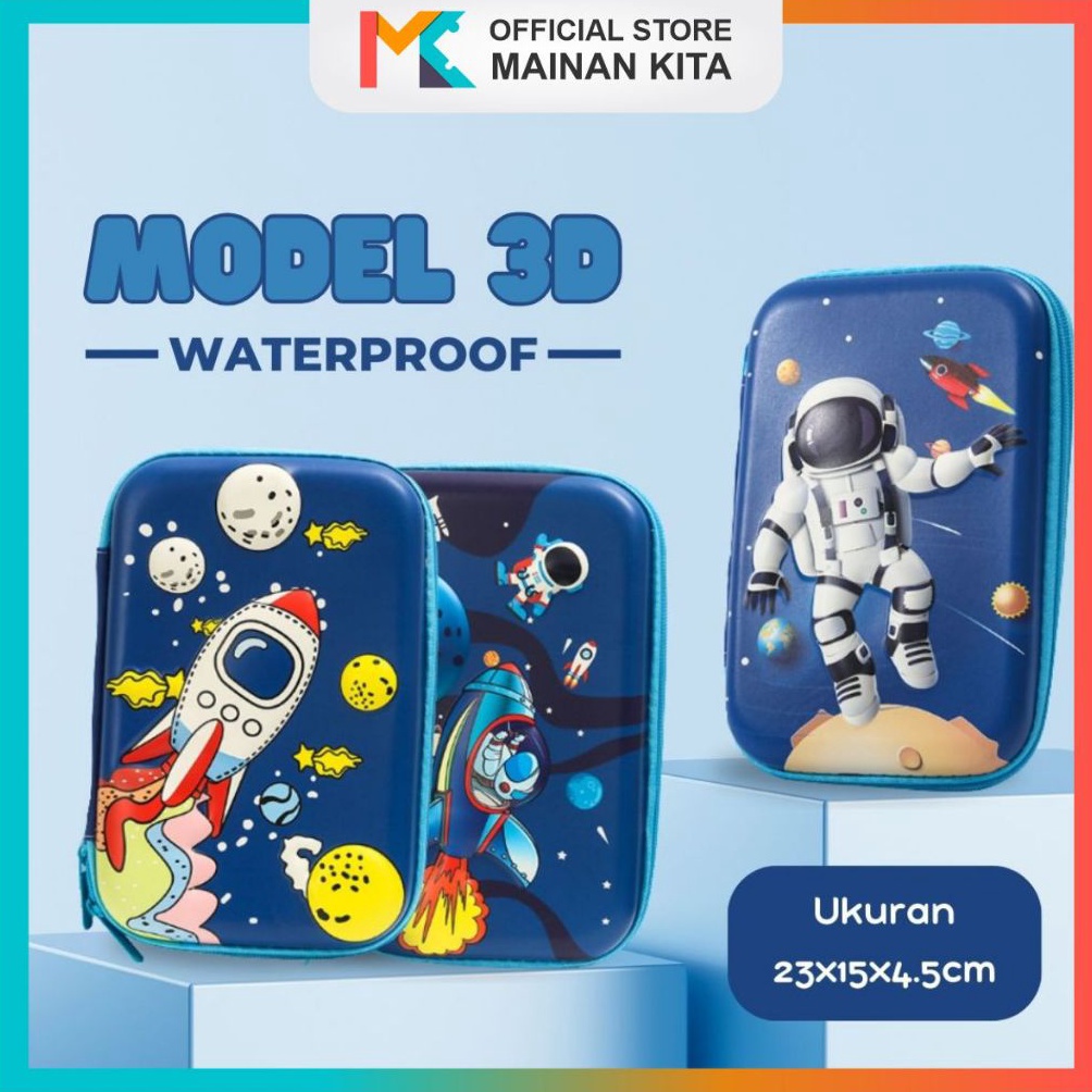 

MK912 Kotak Pensil 3D Timbul Besar Motif Karakter KODE S9E8