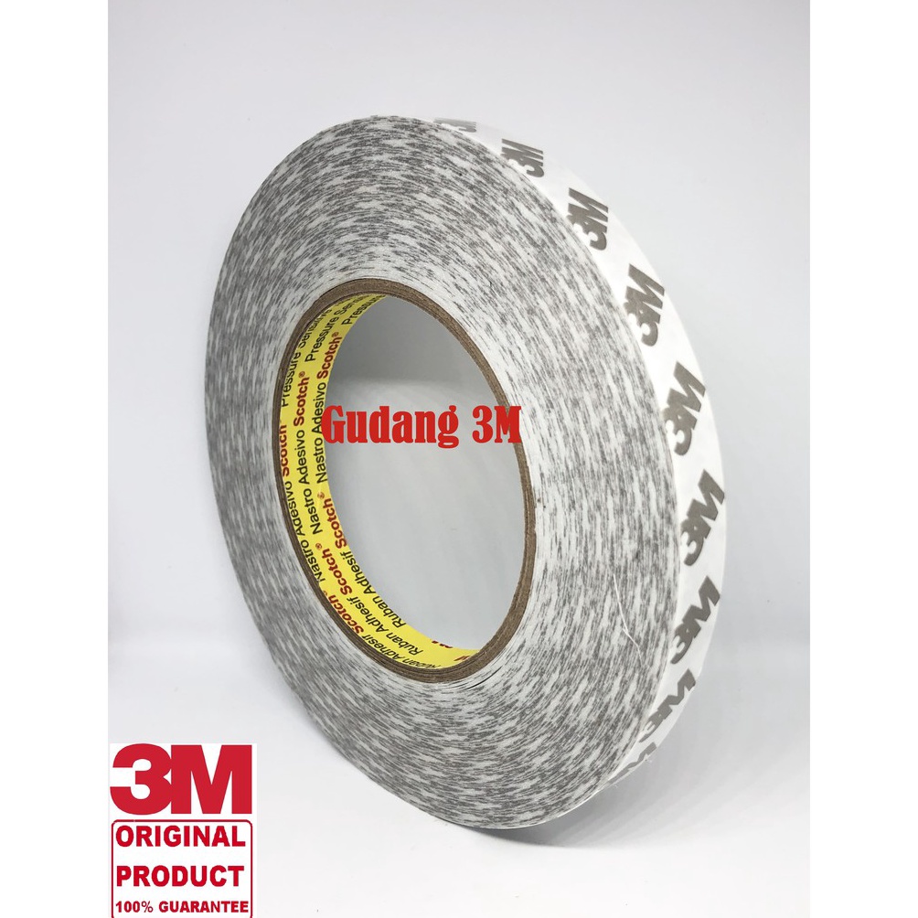 

975i 7385C DOUBLE TAPE 3M ABUABU 12mm x 5M ORIGINAL KODE Z6M7