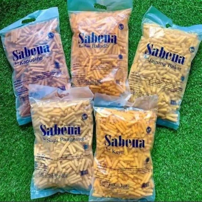 

SABENA STIK MAKANAN RINGAN 1 DUS ISI 5 PARIAN RASA