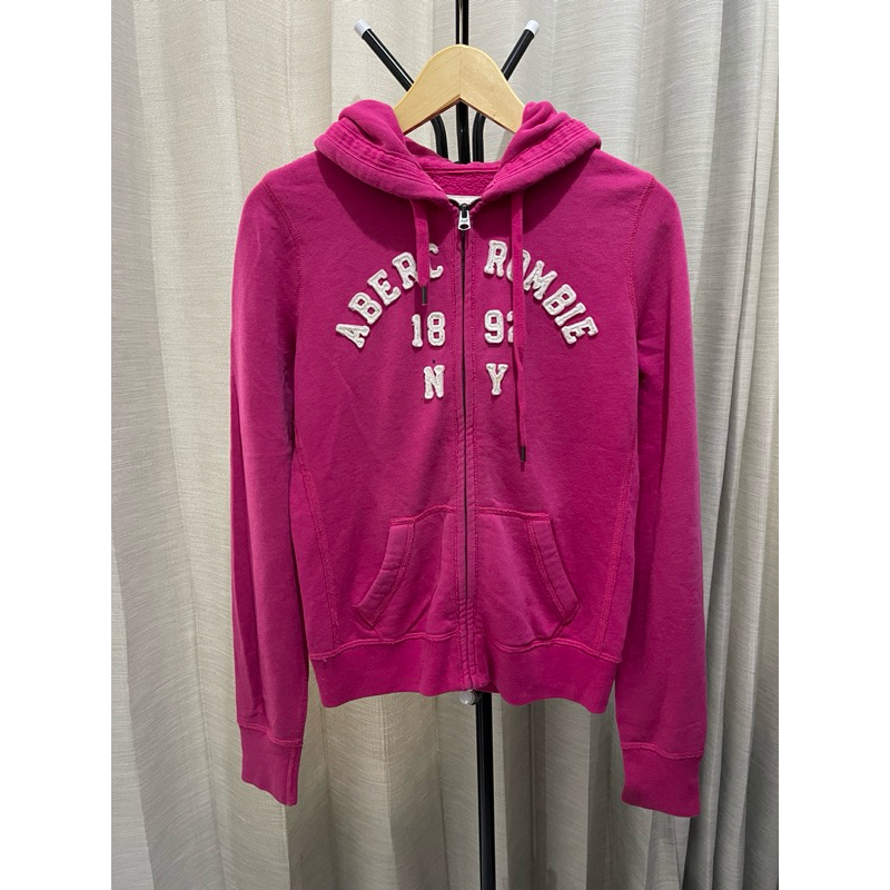 Jaket Hoodie Zipper Abercrombie & Fitch (second)