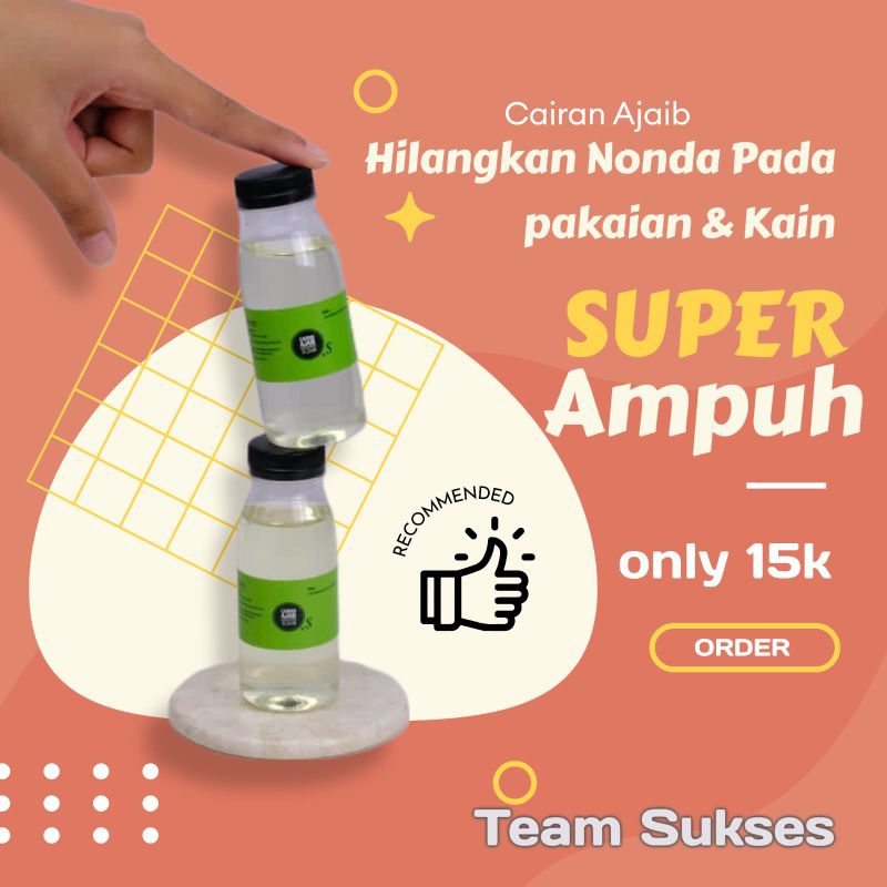 Cairan Ajaib Penghilang Jamur Pakaian Bintik Hitam Cairan Pembersih Noda Kain Pembersih  kotoran ban