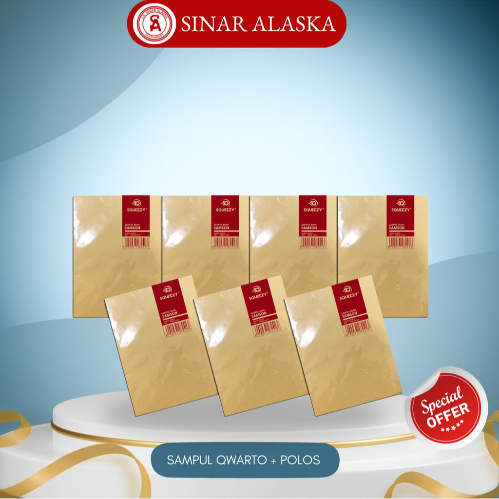 

Sampul Coklat Squeezy Ukuran Qwarto Isi 20 Lembar