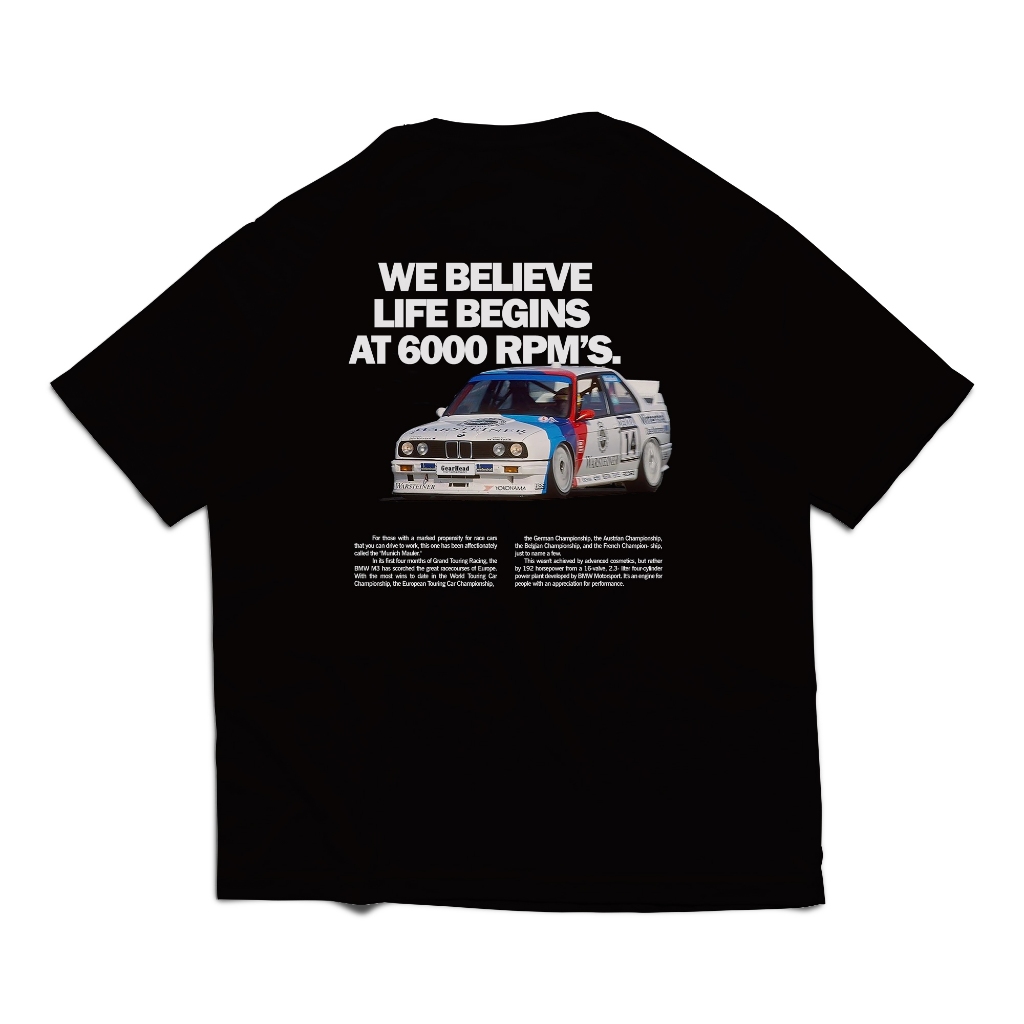 Gearhead - BMW E30 DTM Racing Tee