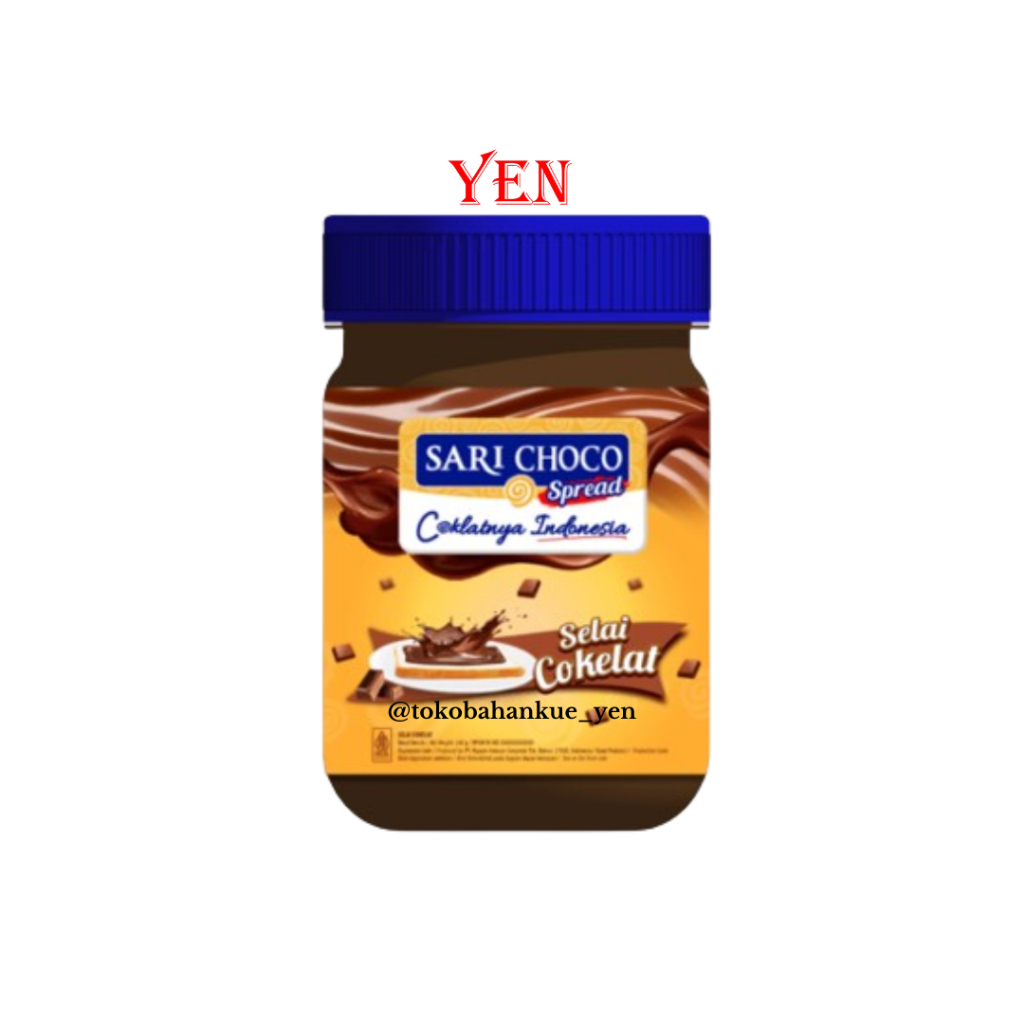 

Sari Choco Spread Cokelat / Selai Coklat / Coklatnya Indonesia 150gr