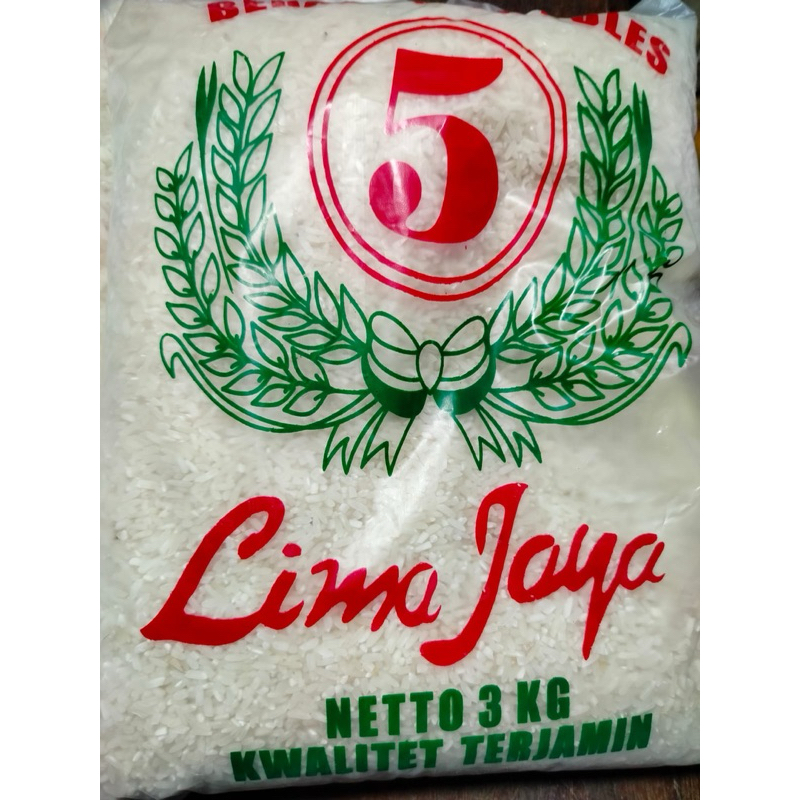 

beras lima jaya 3 kg