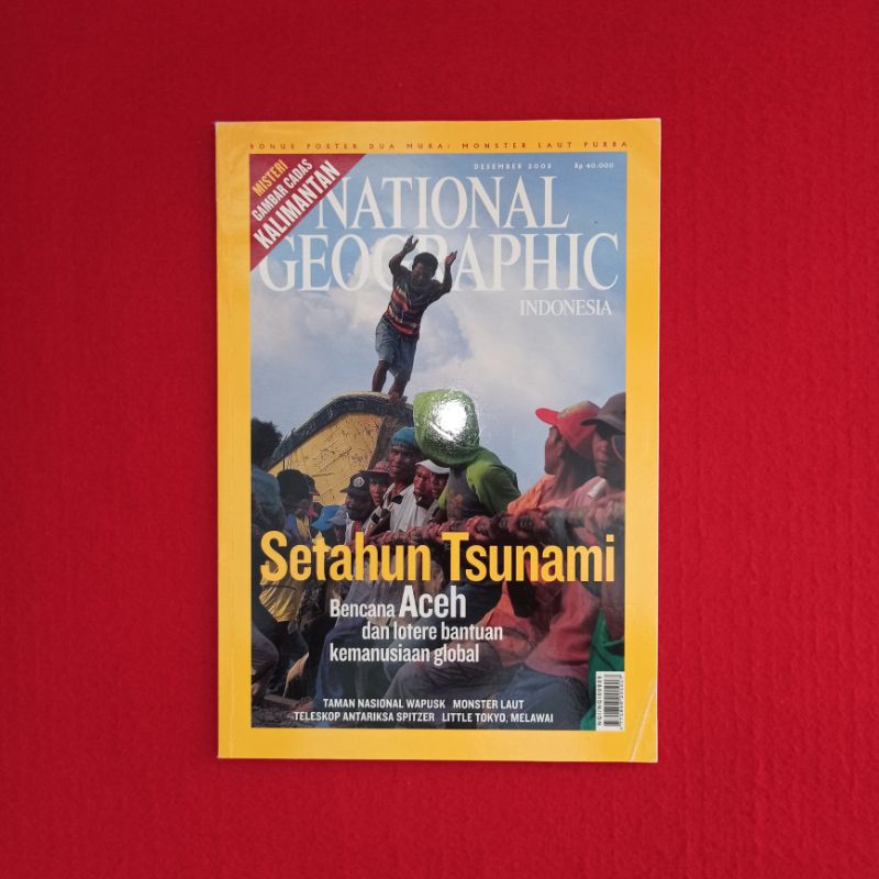 majalah national geographic Desember 2005