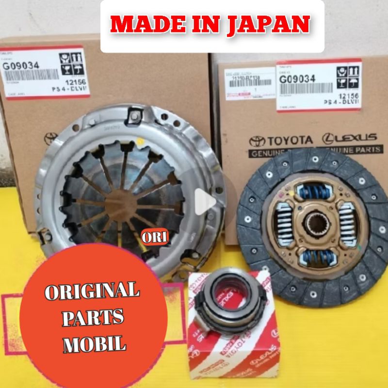 KAMPAS KOPLING SET ORI TOYOTA AVANZA 1.3 1300CC XENIA 1.3 1300CC GARANSI