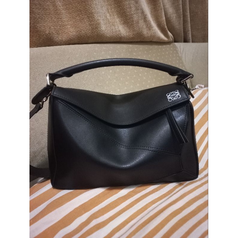 LOEWE PUZZLE MEDIUM (GENUINE LEATHER)